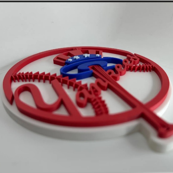 New York Yankees 3D Logo Ornament New York nyc wall art baseball mlb gift fan - Picture 2 of 2